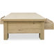 Graham 60 X 35 inch Natural Storage Coffee Table